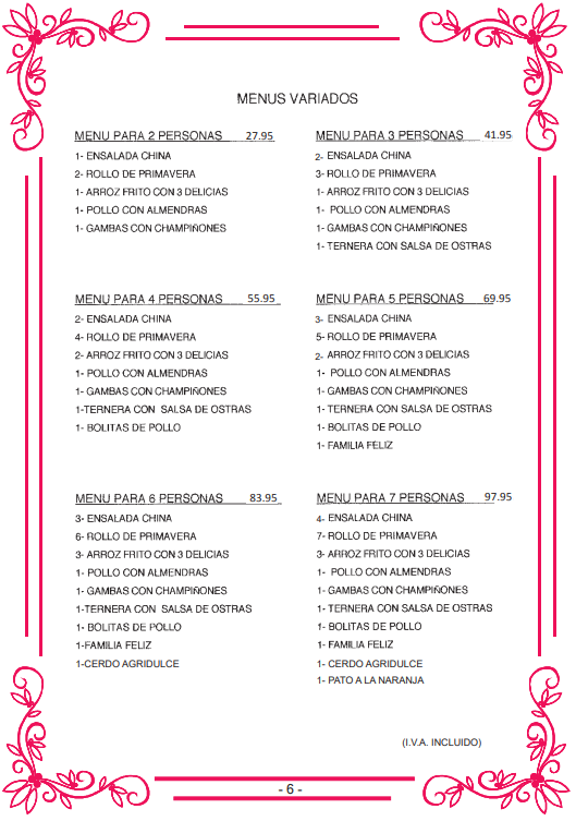 Carta La Grulla de Oro — página 6